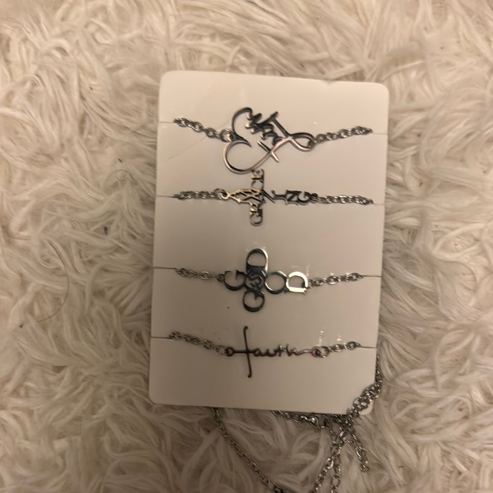 Forever 21 Silver Charm Bracelet
